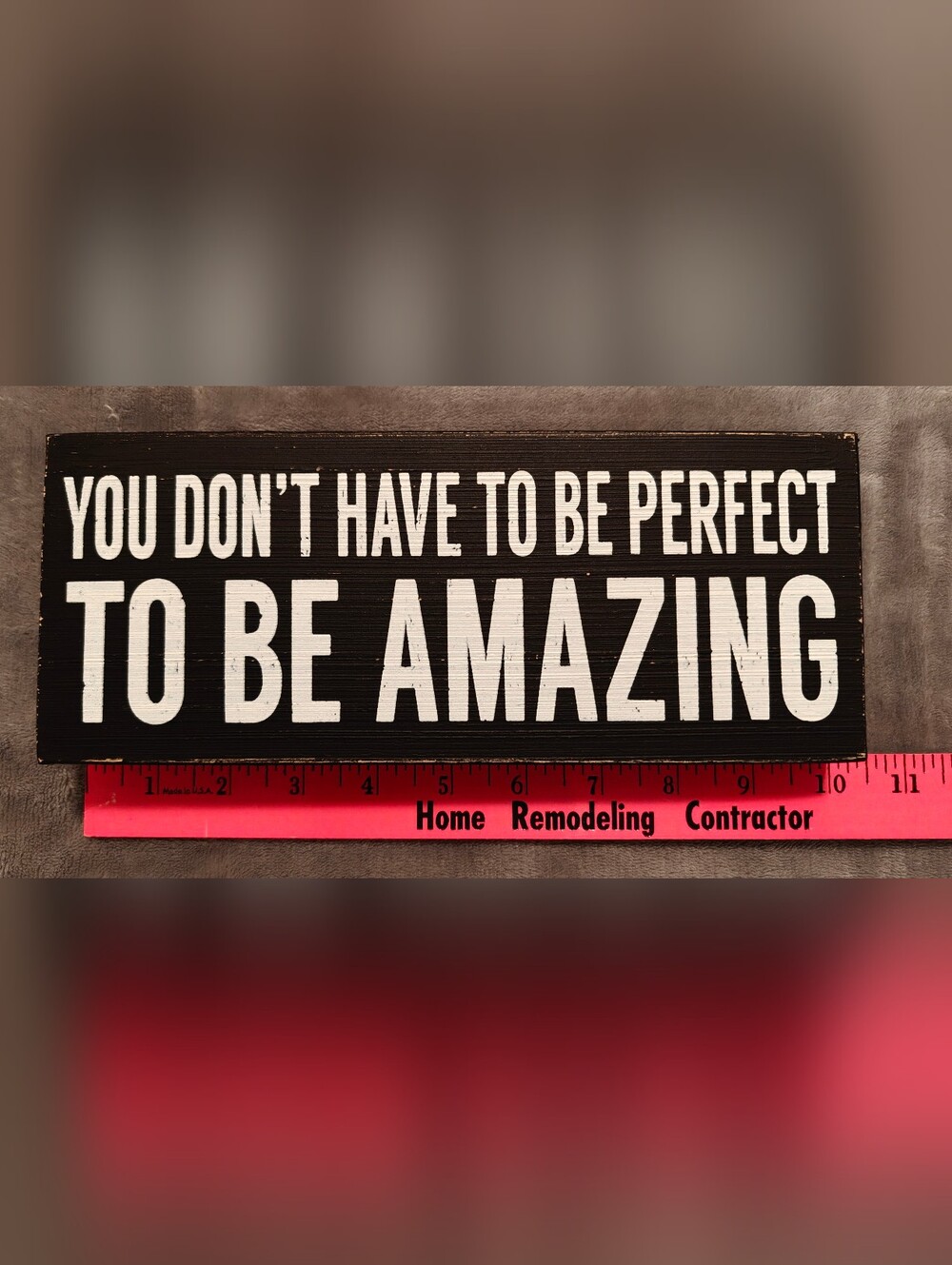 Quill to Paper, Black & White Motivational Wood Wall Sign